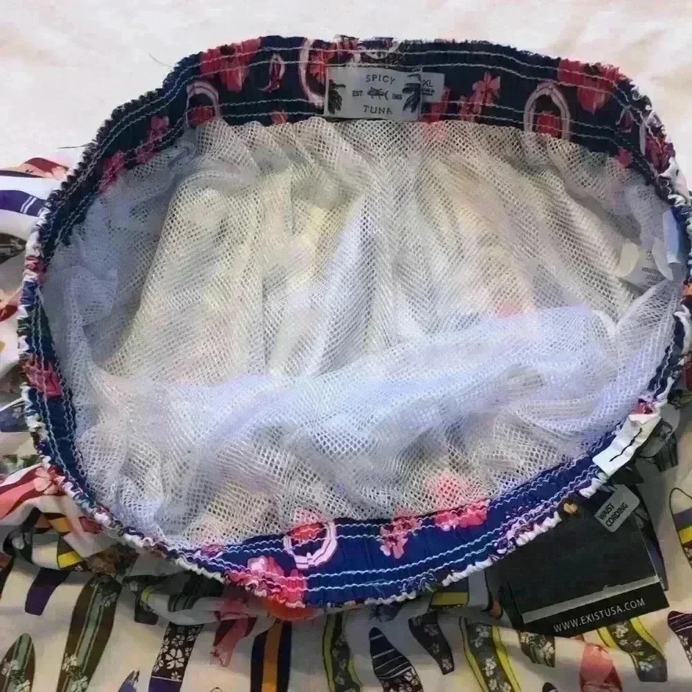 Surfboard print Swim Trunks
